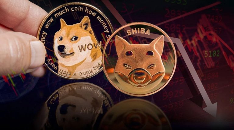 میم‌کوین‌ها هم از سقوط بازار در امان نماندند؛ دوج‌کوین و شیبا زیر فشار شدید!