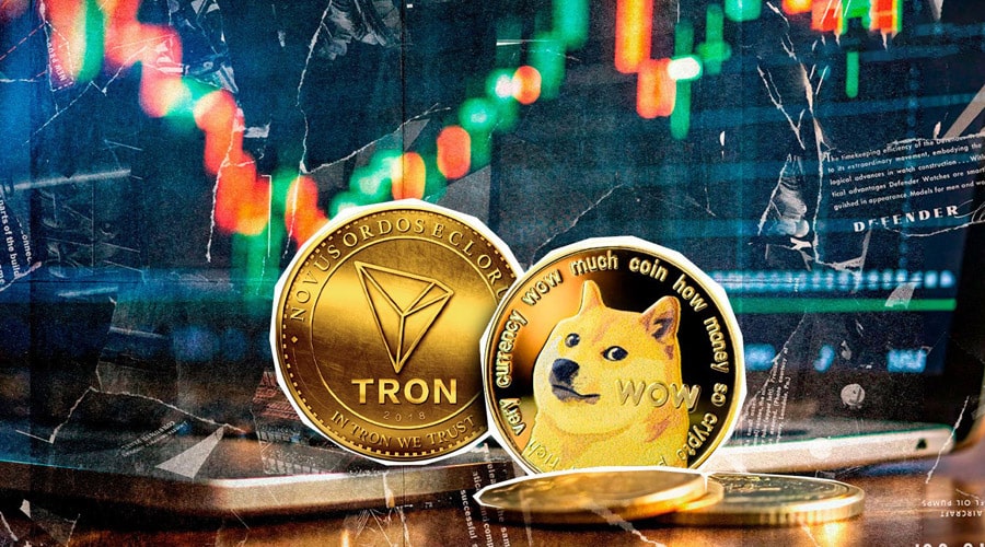 دوج‌کوین ترون را از سر راه برداشت؛ صعود DOGE به جمع ۸ رمزارز برتر بازار!