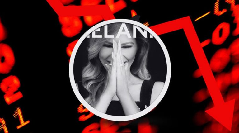 توکن ملانیا در سراشیبی سقوط؛ فروش‌ سنگین تیم توسعه‌دهنده بازار را شوکه کرد!