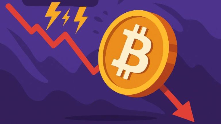 قیمت بیت کوین به زیر ۱۱۰٬۰۰۰ دلار رسید؛ دلیل ریزش بازار چه بود؟