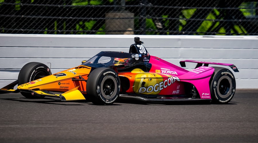 حضور دوج‌کوین در محبوب‌ترین مسابقه اتومبیل‌رانی آمریکا؛ قیمت DOGE صعودی شد!