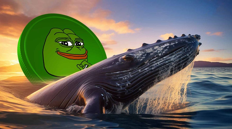 نهنگ افسانه‌ای پپه برگشت؛ برداشت ۲ تریلیون PEPE از بایننس پس از ۲ سال سکوت!