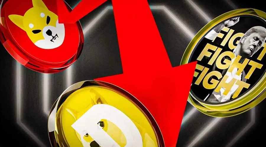 سقوط سنگین ترامپ، دوج‌ و شیبا؛ پشت‌پرده فروش گسترده میم‌کوین‌ها چیست؟