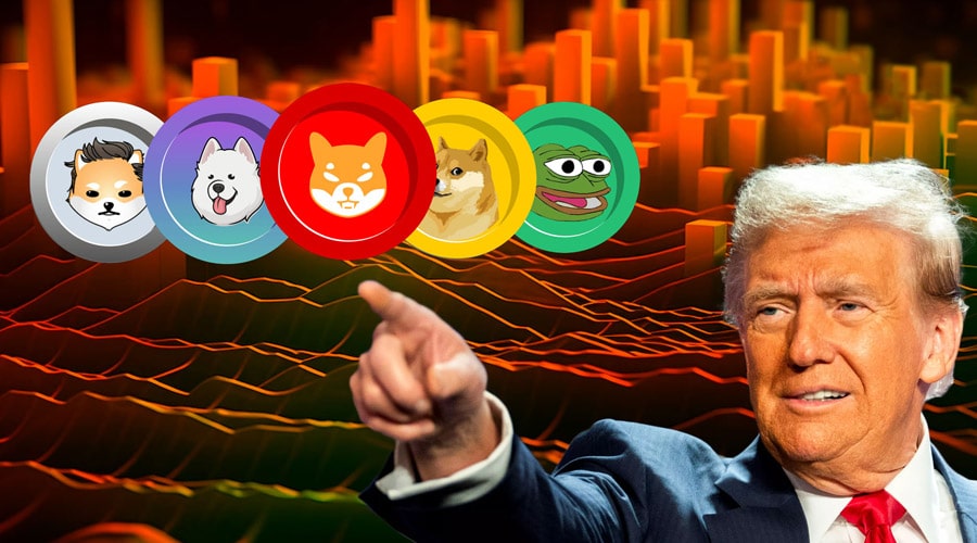 رمزگشایی ارتباط بین شام ترامپ و ریزش میم‌کوین‌ها؛ نهنگ‌ها چه برنامه‌ای دارند؟