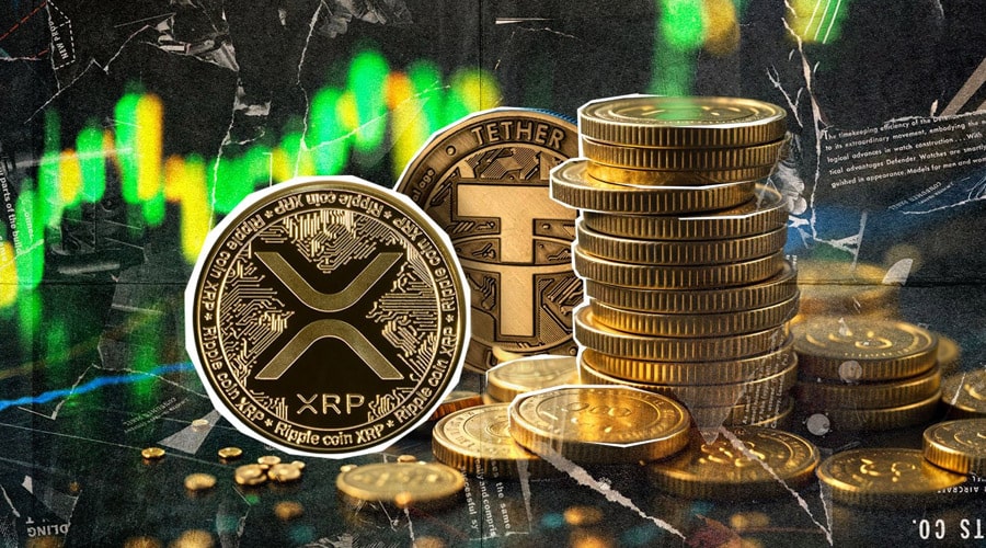 ریپل از تتر پیشی گرفت؛ جهش شگفت‌انگیز XRP به رتبه سوم بازار!