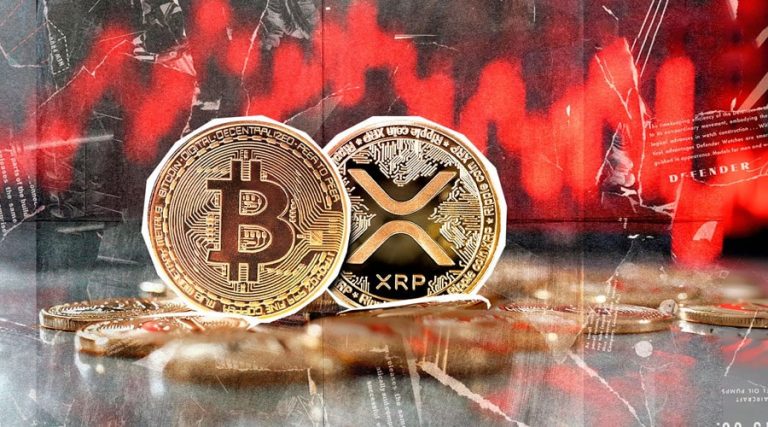 سایه سنگین بیت‌کوین بر سر ریپل؛ اصلاح قیمت XRP تا کجا ادامه دارد؟