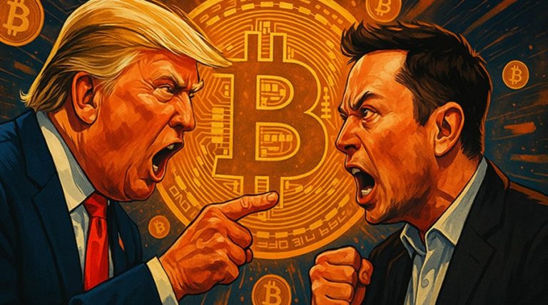 اختلاف سیاسی ترامپ و ماسک؛ فرصتی طلایی یا تهدیدی بزرگ برای بیت‌کوین؟