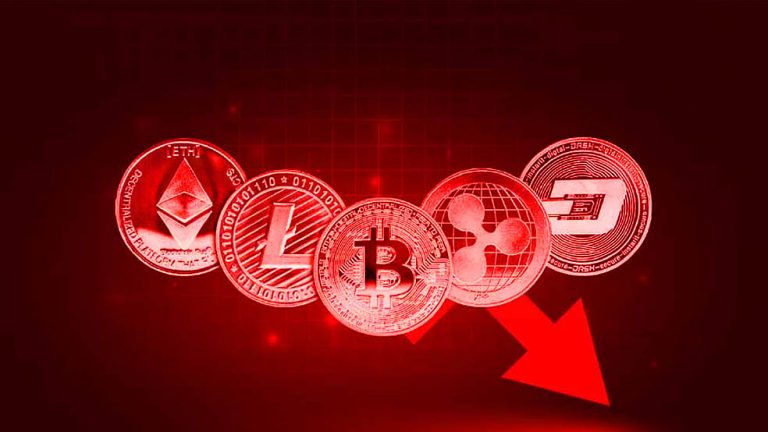 چرا بازار به یک‌مرتبه ریزشی شد؟ بررسی دلایل افت بازار کریپتو در ساعات