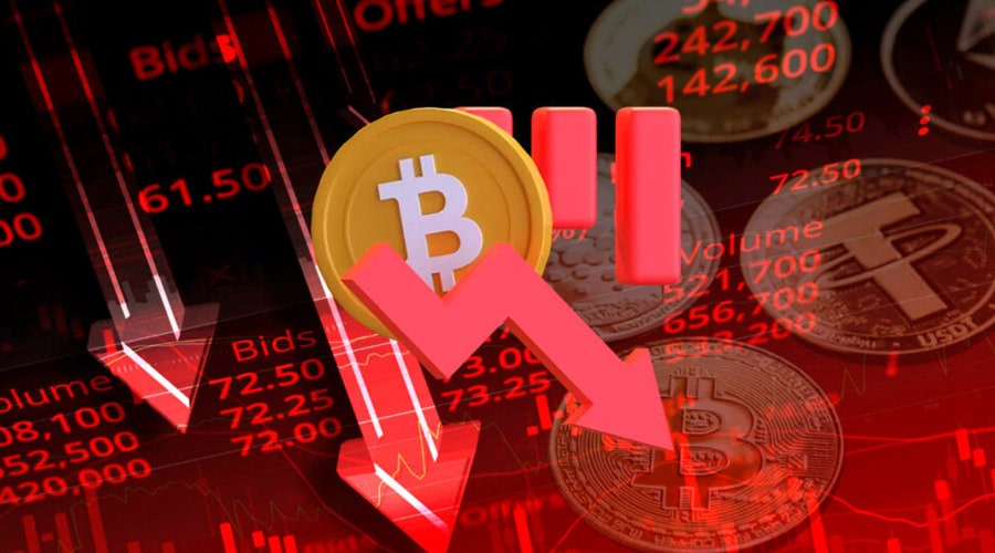 لیکوییدیشن ۹۰۰ میلیون دلاری؛ اصلاح بازار موقت است یا شروع ریزش بزرگ؟