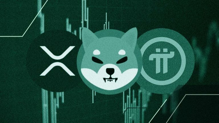 رشد ناگهانی شیبا، ریپل و پای نتورک به‌دنبال ریزش قیمت بیت کوین