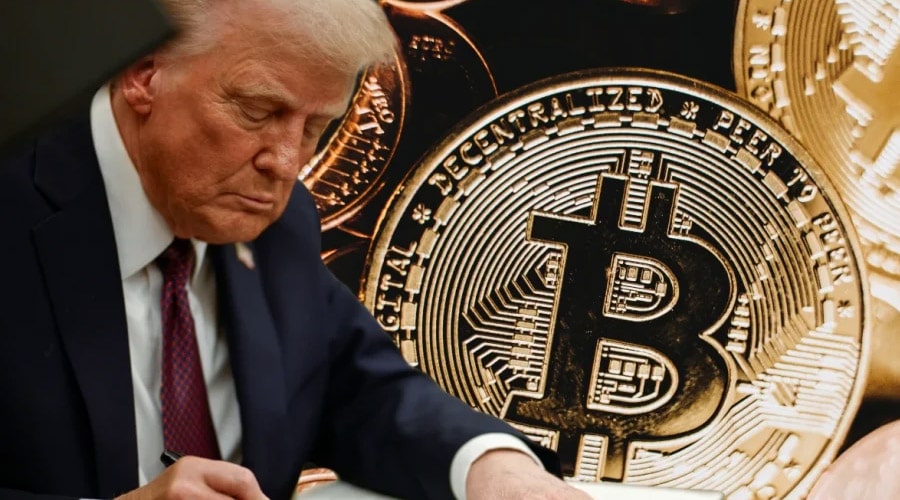 ۱۲ تریلیون دلار پشت دروازه‌های بازار کریپتو؟ ترامپ یک فرمان تاریخی امضا می‌کند!