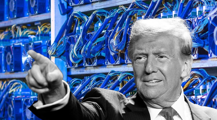 شوک تعرفه ۱۰۰ درصدی ترامپ به صنعت ماینینگ؛ بازار چگونه واکنش نشان می‌دهد؟