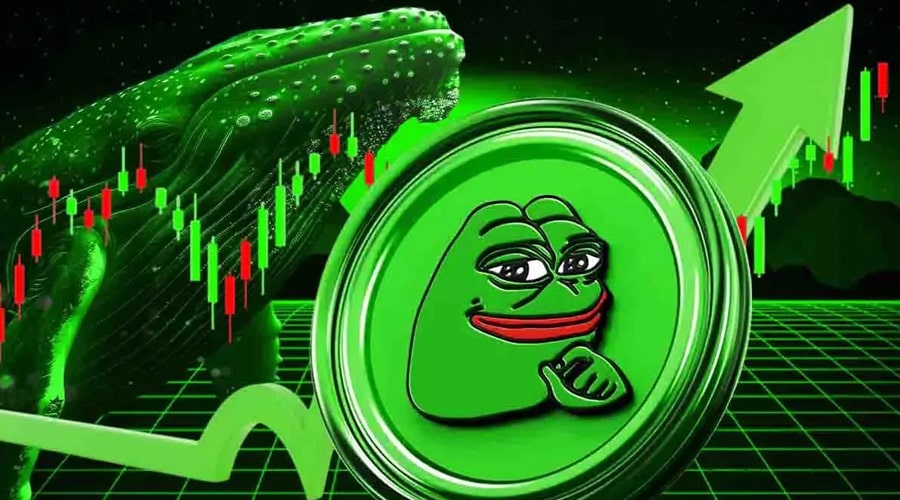 از انباشت عظیم نهنگ‌ها تا کاهش ذخایر صرافی‌ها؛ رالی PEPE ادامه دارد؟