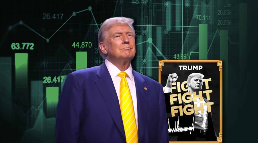 میم‌کوین ترامپ به صدر اخبار کریپتو بازگشت! رالی قیمت TRUMP از سر گرفته شده؟