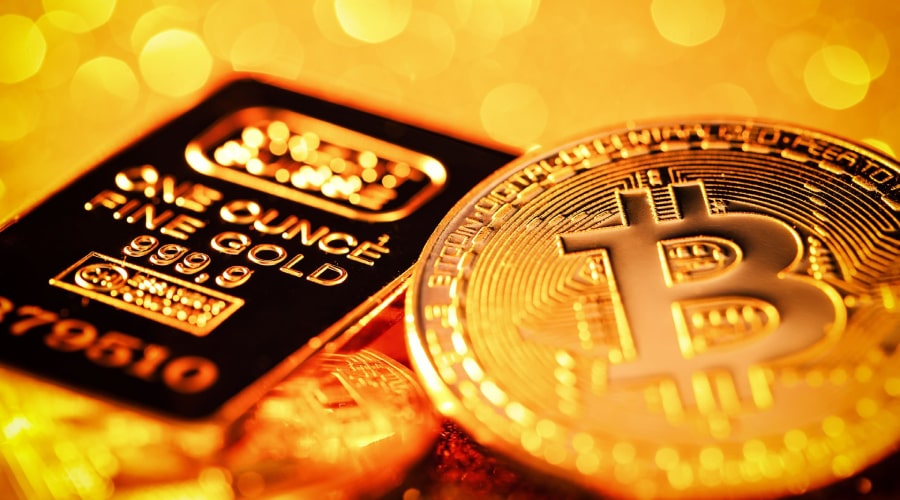 سرمایه‌گذاران به دنبال دارایی‌های امن؛ همبستگی بیت‌کوین و طلا دوباره اوج گرفت!
