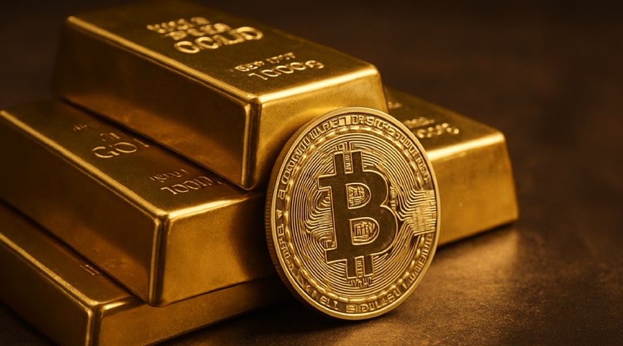 سقوط طلا به زیر ۴ هزار دلار؛ بیت‌کوین چه مسیری را در پیش می‌گیرد؟