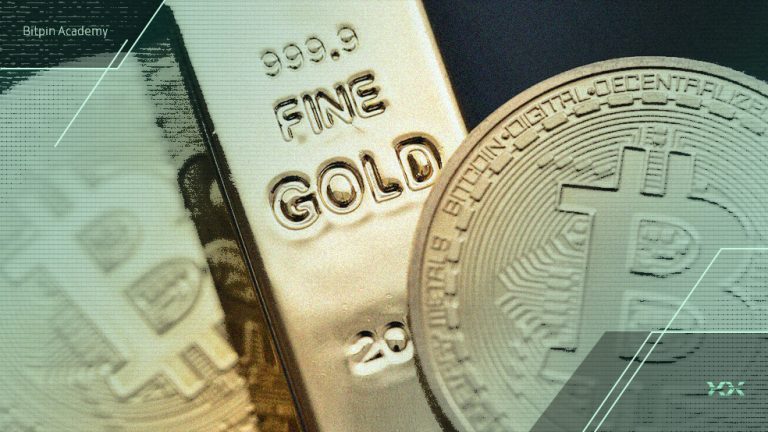 پیش‌بینی قیمت بیت کوین همزمان با سقوط طلا به زیر ۴ هزار دلار