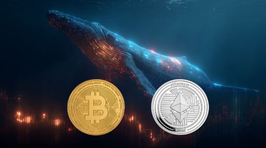 نهنگ‌ معروف با موقعیت‌‌های لانگ ۵۵ میلیونی خبرساز شد! کف بازار کریپتو نزدیک است؟