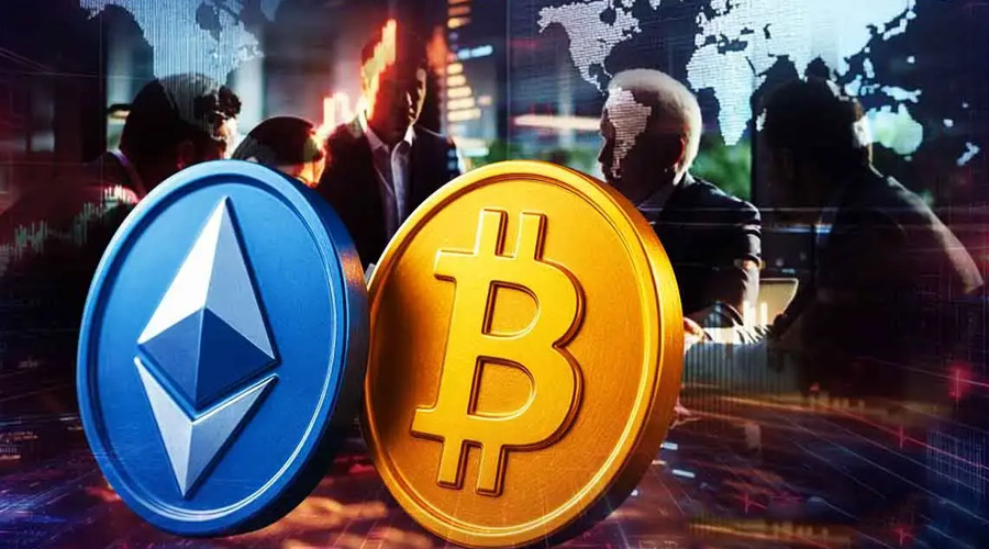 خرید ۵۸۹ میلیون دلار BTC و ETH؛ بزرگترین انباشت نهادی ماه جاری!