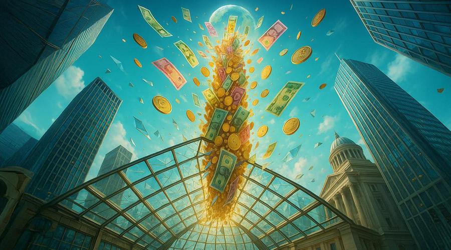 عرضه پول جهانی رکورد ۱۴۲ تریلیون دلار را شکست! معنی آن برای بازار کریپتو چیست؟