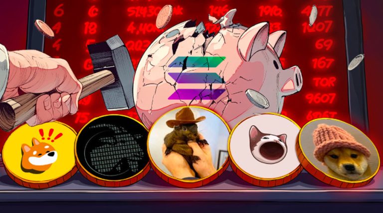 سقوط شدید میم‌کوین‌های سولانا؛ چرا استیبل‌کوین‌ها جای میم‌ها را گرفتند؟