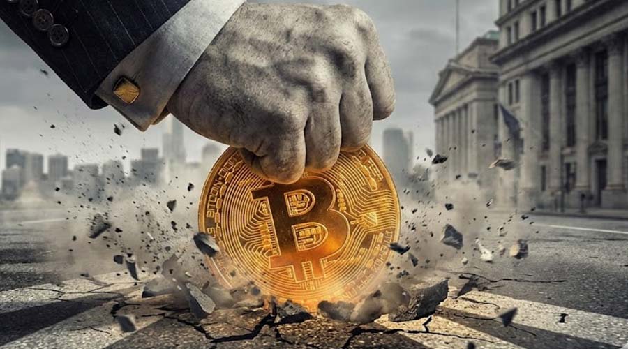 سقوط مجدد بیت کوین به ۸۴ هزار دلار؛ مقصر وال استریت است؟