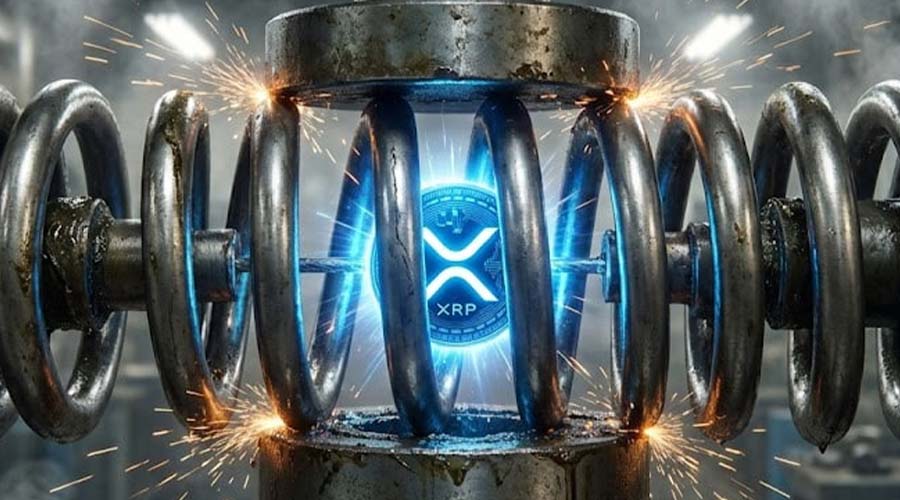 ترس شدید در بازار ریپل؛ آیا خریدهای میلیاردی فنر قیمت را رها می‌کند؟